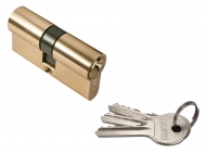 Ключевой цилиндр (ключ + ключ) RUCETTI 60 мм R60C PG золото