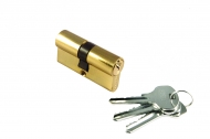 Ключевой цилиндр (ключ + ключ) MORELLI 60 мм 60C PG золото