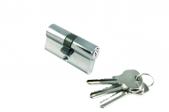 Ключевой цилиндр (ключ + ключ) MORELLI 60 мм 60C PC хром