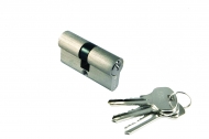 Ключевой цилиндр (ключ + ключ) MORELLI 60 мм 60C SN никель
