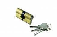 Ключевой цилиндр (ключ + ключ) MORELLI 60 мм 60C AB бронза
