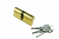 Ключевой цилиндр (ключ + ключ) MORELLI 70 мм 70C PG золото