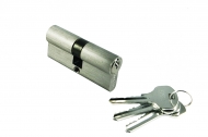 Ключевой цилиндр (ключ + ключ) MORELLI 70 мм 70C SN никель