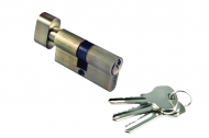 Ключевой цилиндр (ключ + завёртка) MORELLI 60 мм 60CK AB бронза