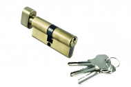 Ключевой цилиндр (ключ + завёртка) MORELLI 70 мм 70CK AB бронза